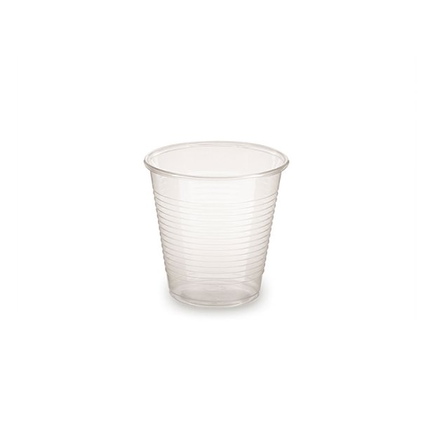 100 Stk. PLA Ausschankbecher 150 ml klar Trinkbecher Plastikbecher